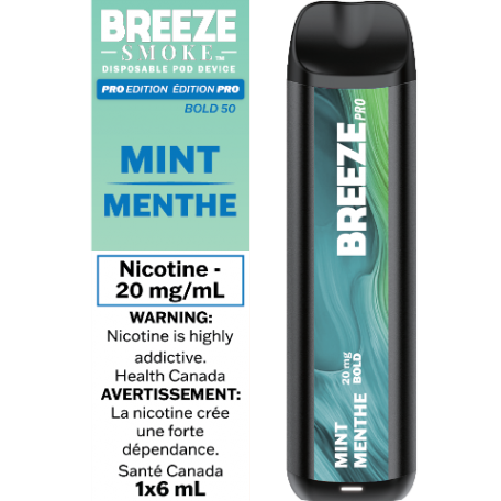 Breeze Pro - Menthe 2000 bouffées