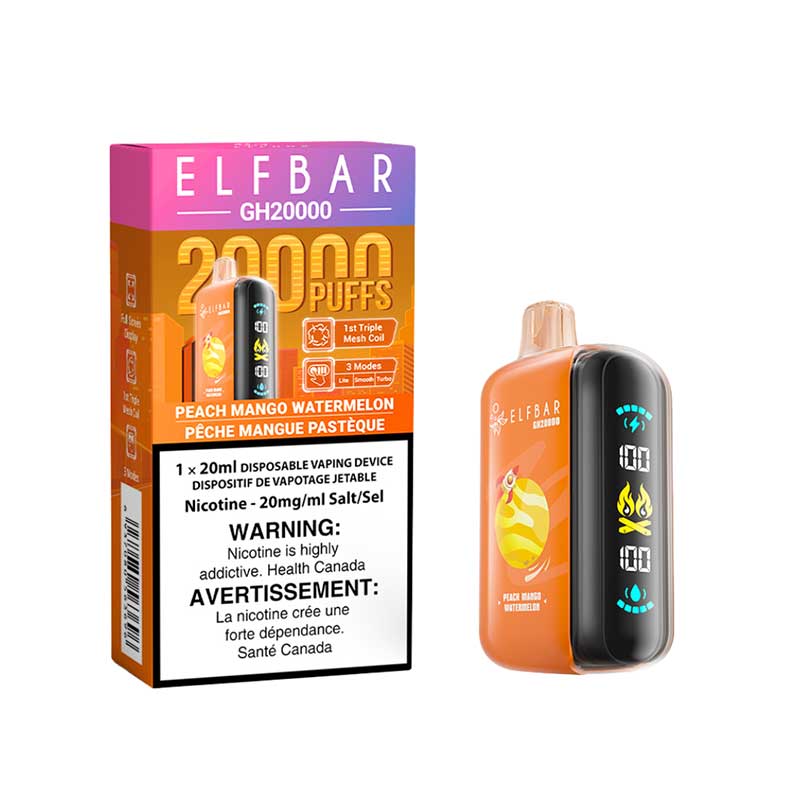 Elfbar GH20k Peach Mango Watermelon 20mg/ml disposable