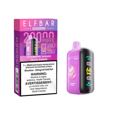 Elfbar GH20k Strawberry Banana 20mg/ml disposable