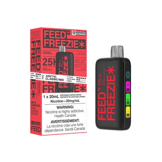 Feed Freezie Arctic Classic Red 25k 20 mg/ml jetable