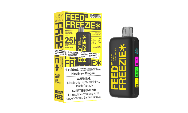 Feed Freezie Banana Breeze 25k 20 mg/ml jetable