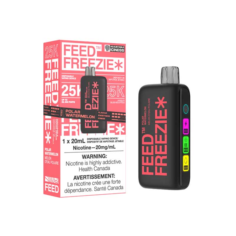 Feed Freezie Polar Pastèque 25k 20mg/ml jetable