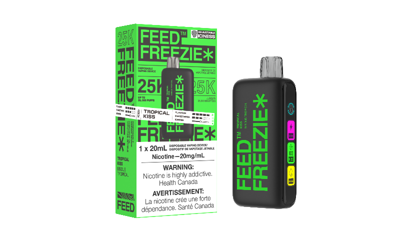 Nourrissez Freezie Tropical kiss 25k 20mg/ml jetable