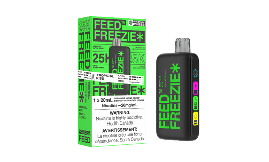 Nourrissez Freezie Tropical kiss 25k 20mg/ml jetable