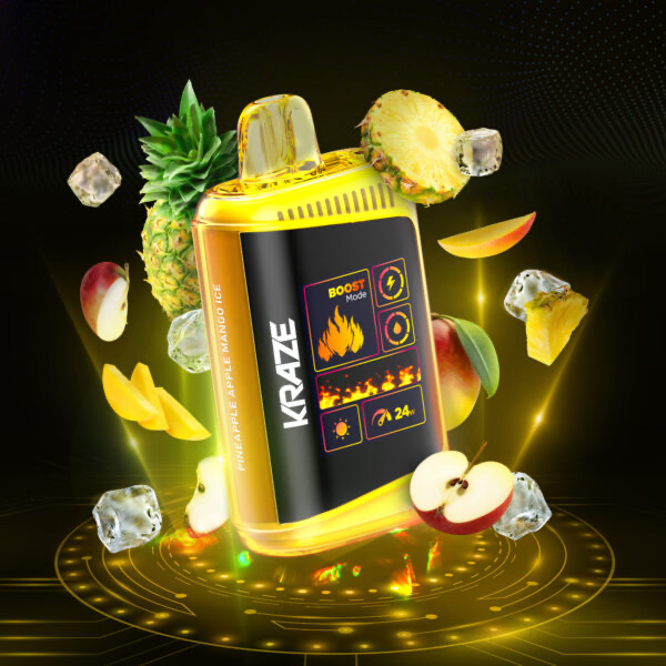 Kraze HD Mega Pineapple Apple Mango Ice (Provincial)