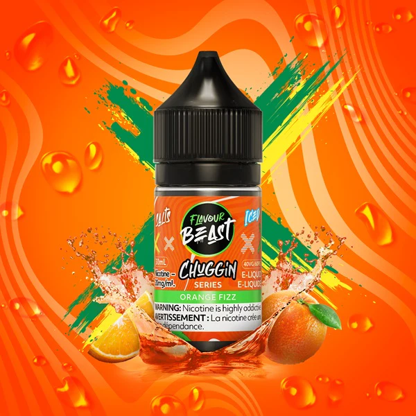 Flavour Beast E- Liquid Chugging Series Orange Fizz