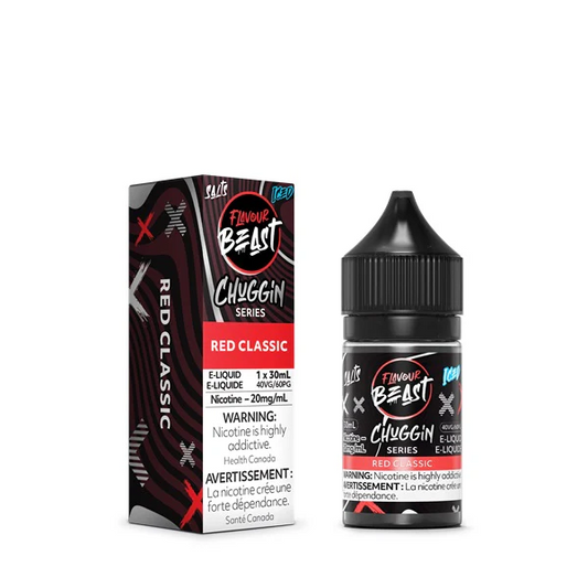 E-liquide Flavour Beast Série Chuggin - Rouge classique glacé