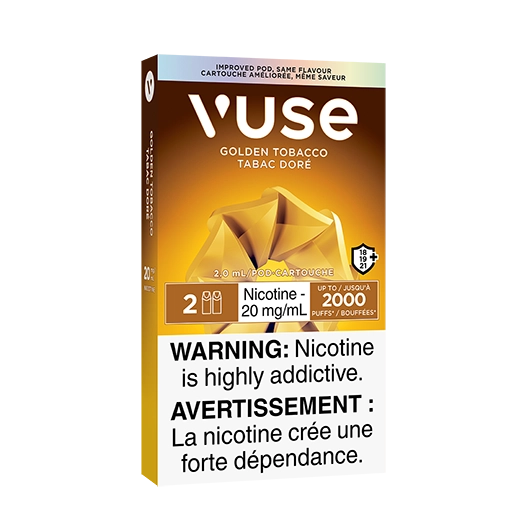 Vuse epod Golden Tobacco 20mg/ml 2 pack (Provincial)