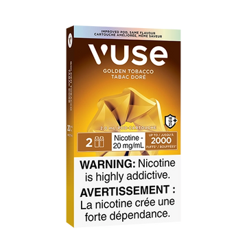 Vuse epod Golden Tobacco 20mg/ml 2 pack (Provincial)