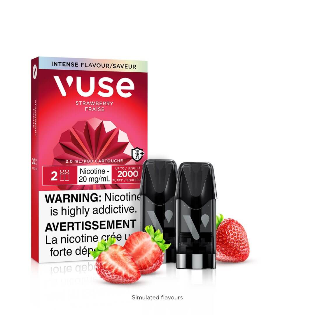 Vuse epod Strawberry 20mg/ml 2 pack (Provincial)