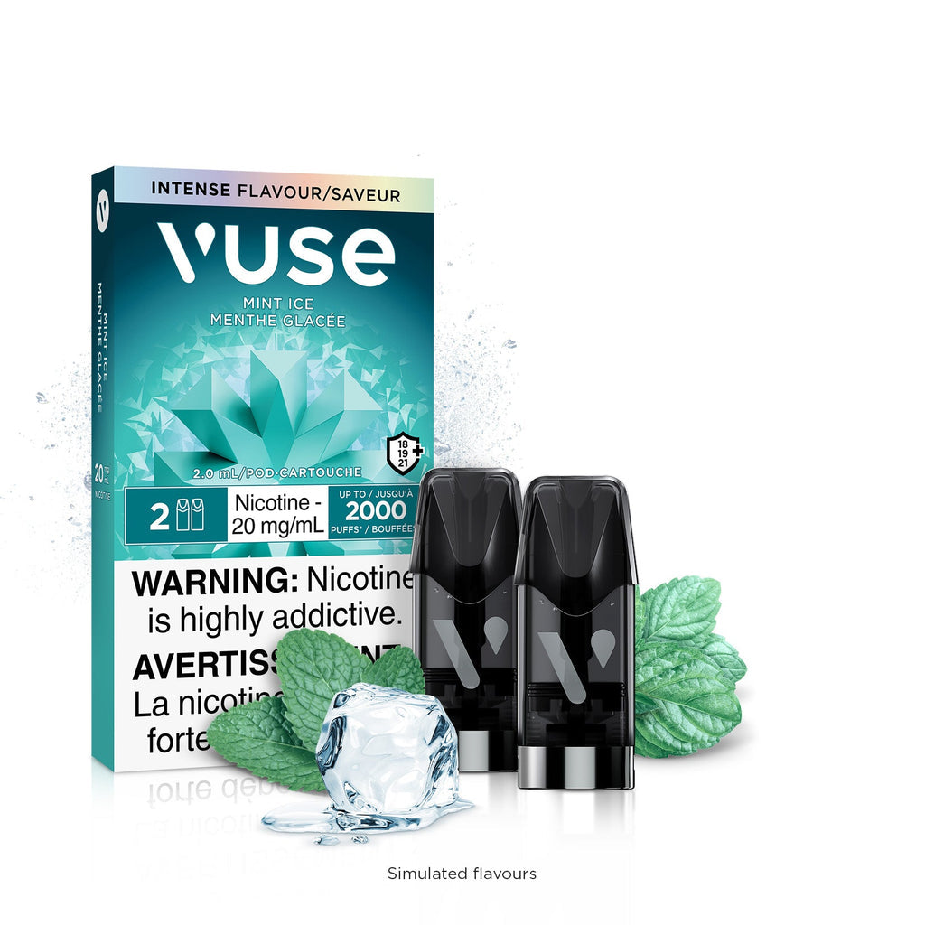 Vuse epod Menthe glacée 20 mg/ml, paquet de 2 (provincial)