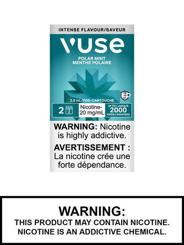 Vuse epod Menthe polaire 20 mg/ml paquet de 2 (provincial)