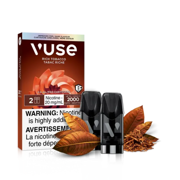 Vuse epod Rich Tobacco 20mg/ml 2 pack (Provincial)