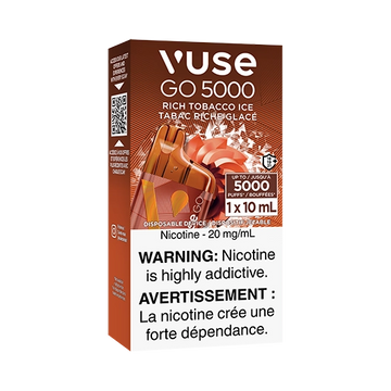 Vuse go 5000 Rich Tobacco Ice 20mg/ml disposable (Provincial)