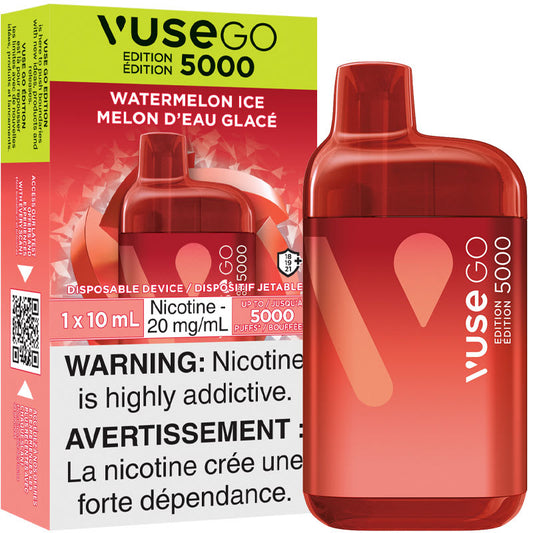 Vuse go 5000 Glace pastèque 20 mg/ml jetable (provincial)