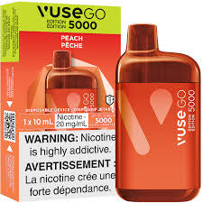 Vuse go 5000 Peach Ice 20mg/ml disposable (Provincial)