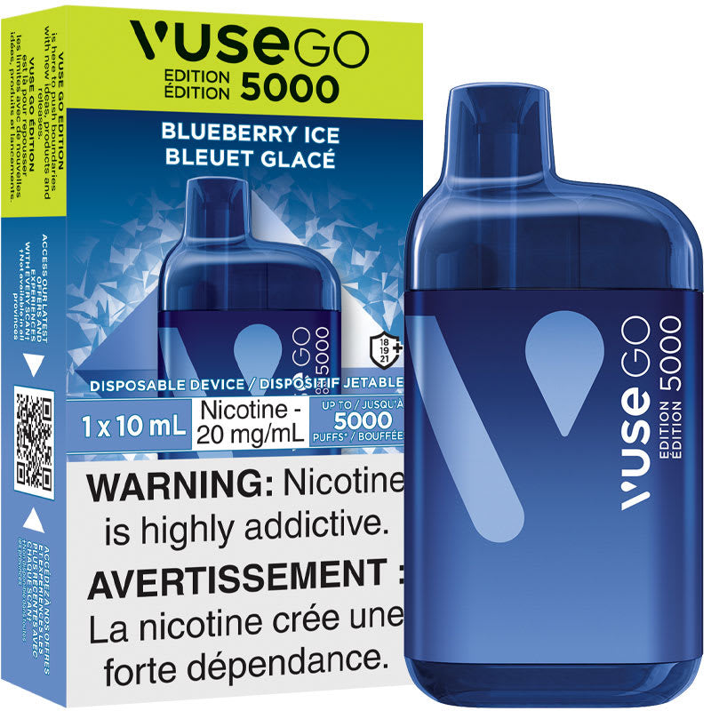 Vuse go 5000 Blueberry Ice 20mg/ml disposable (Provincial)