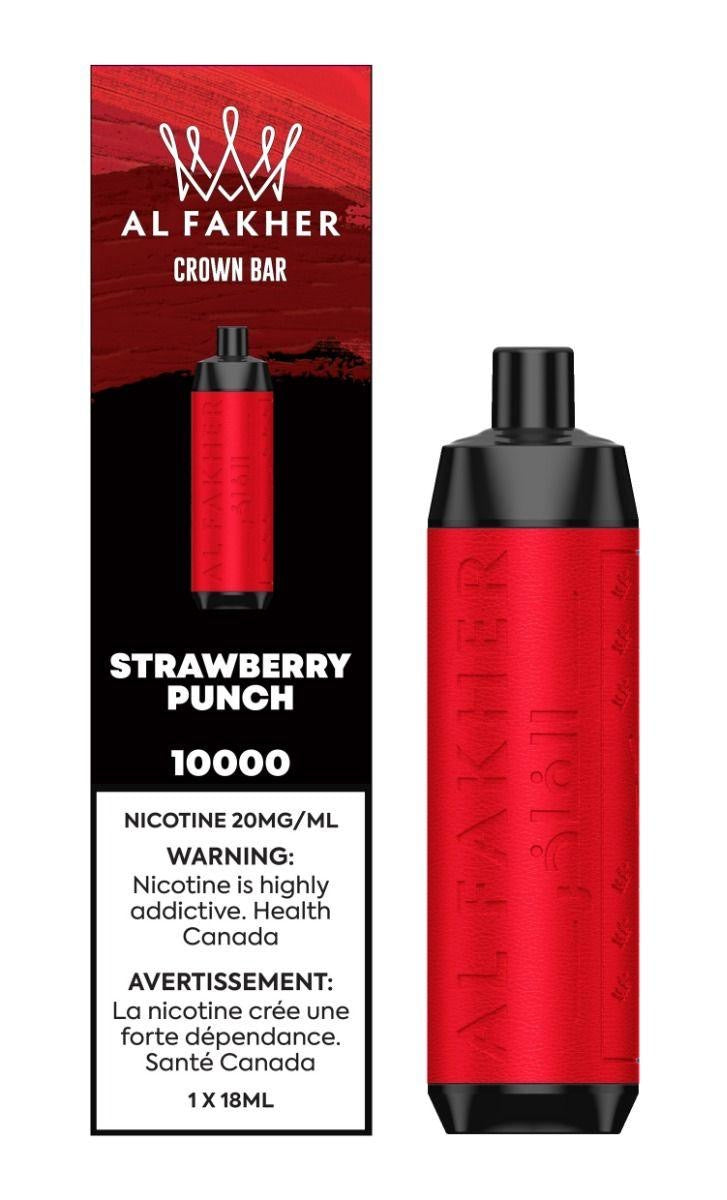 Crown Bar Al Fakher 10K Strawberry Punch