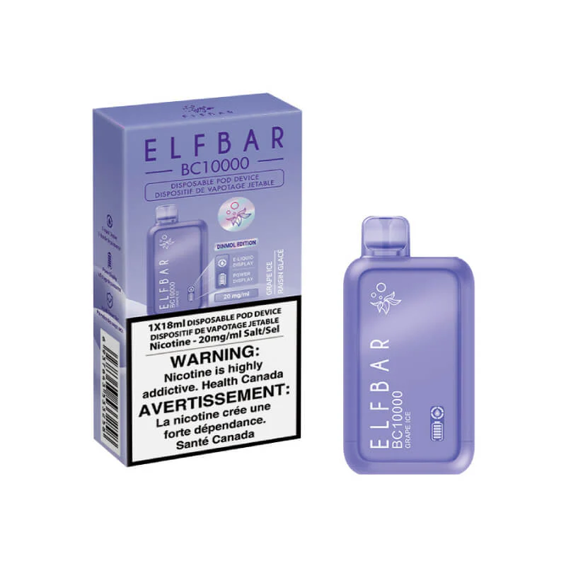 Elfbar BC10000 Grape ice 20mg/ml disposable (Provincial)