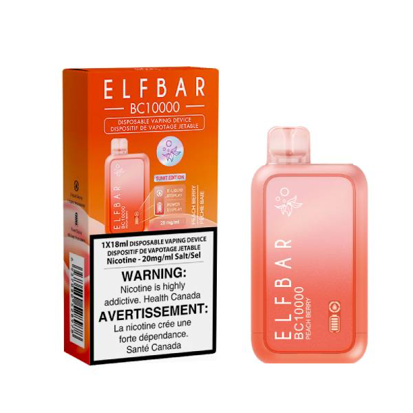 Elfbar BC10000 Peach berry 20mg/ml disposable (Provincial)