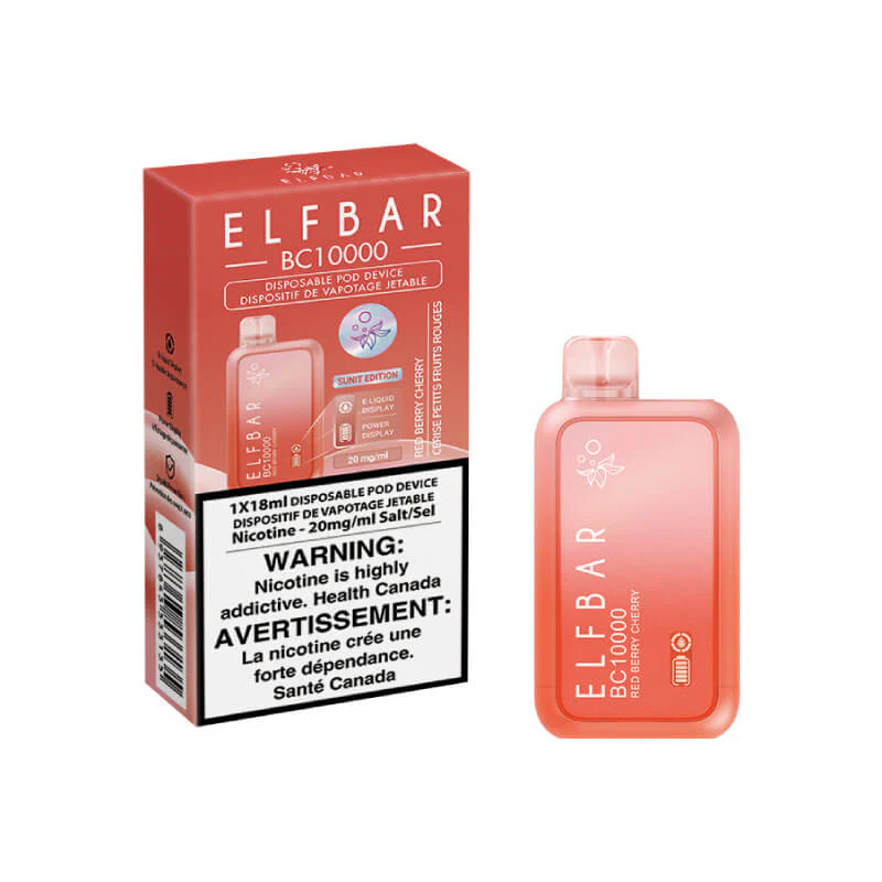 Elfbar BC10000 Red Berry cherry 20mg/ml disposable (Provincial)