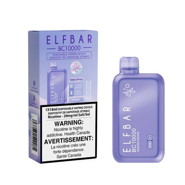 Elfbar BC10000 Sakura Grape 20mg/ml disposable (Provincial)