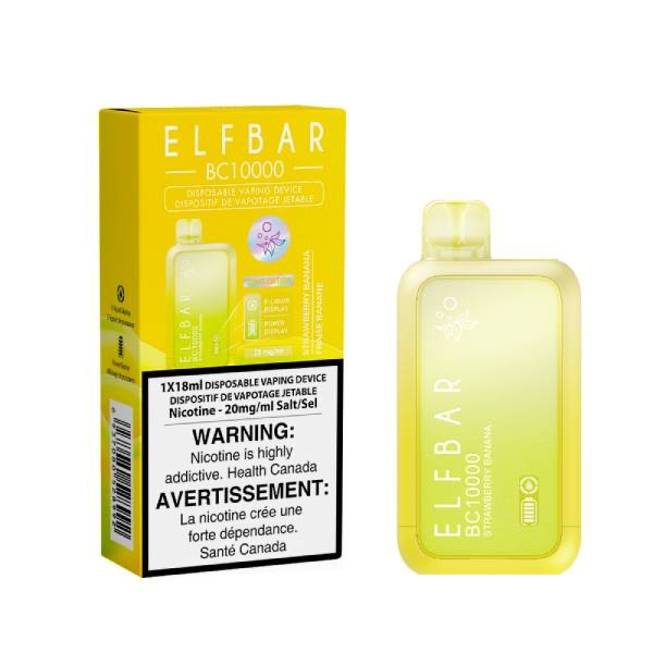 Elfbar BC10000 Strawberry Banana 20mg/ml disposable (Provincial)