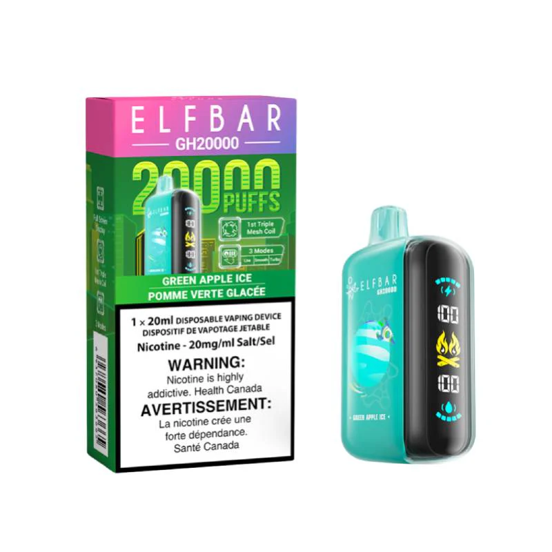 Elfbar GH20K Green Apple Ice 20mg/ml disposable (Provincial)