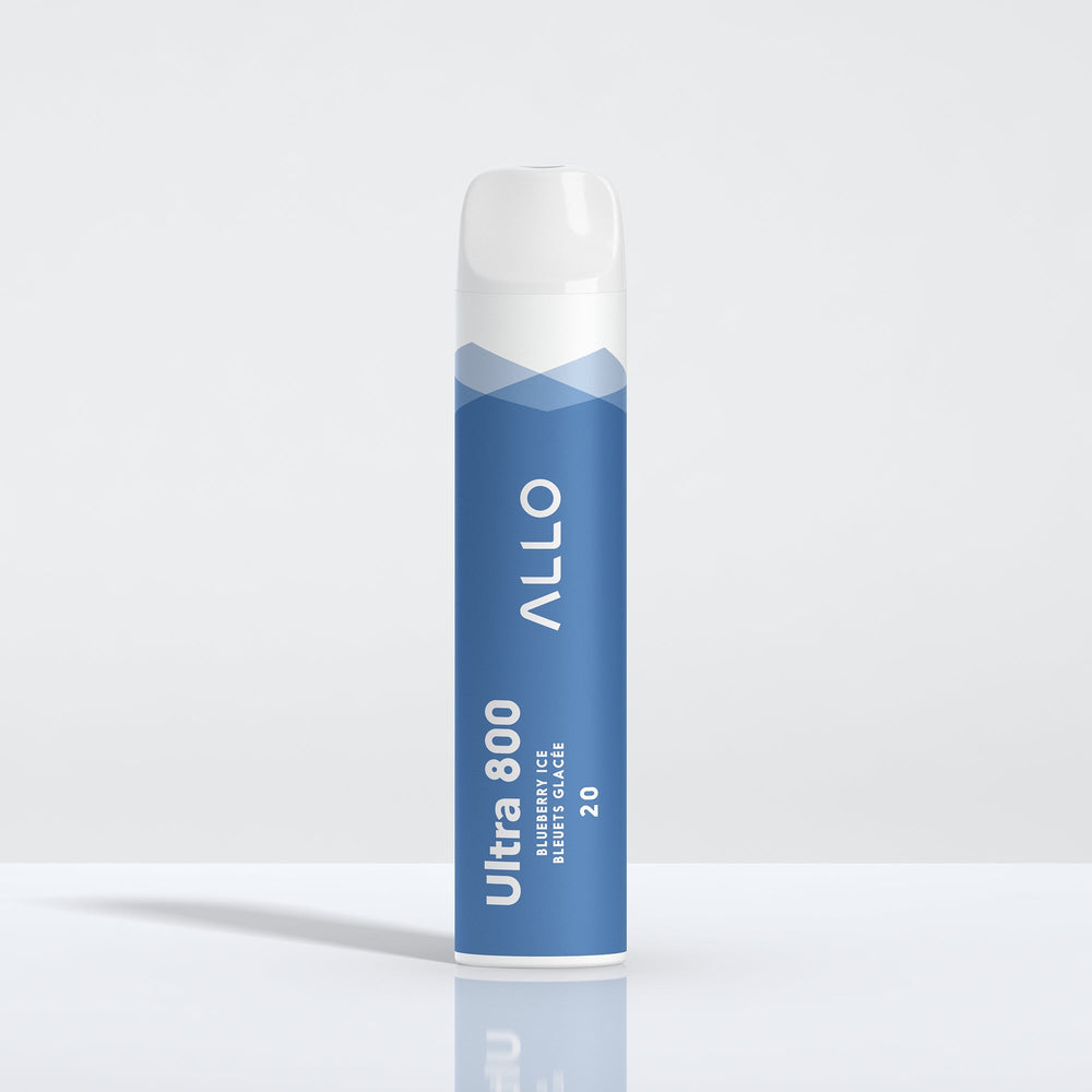 Allo 800 Blueberry Ice 20 mg/ml jetable (provincial)