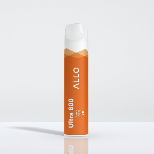 Allo 800 Pêche 20 mg/ml jetable 