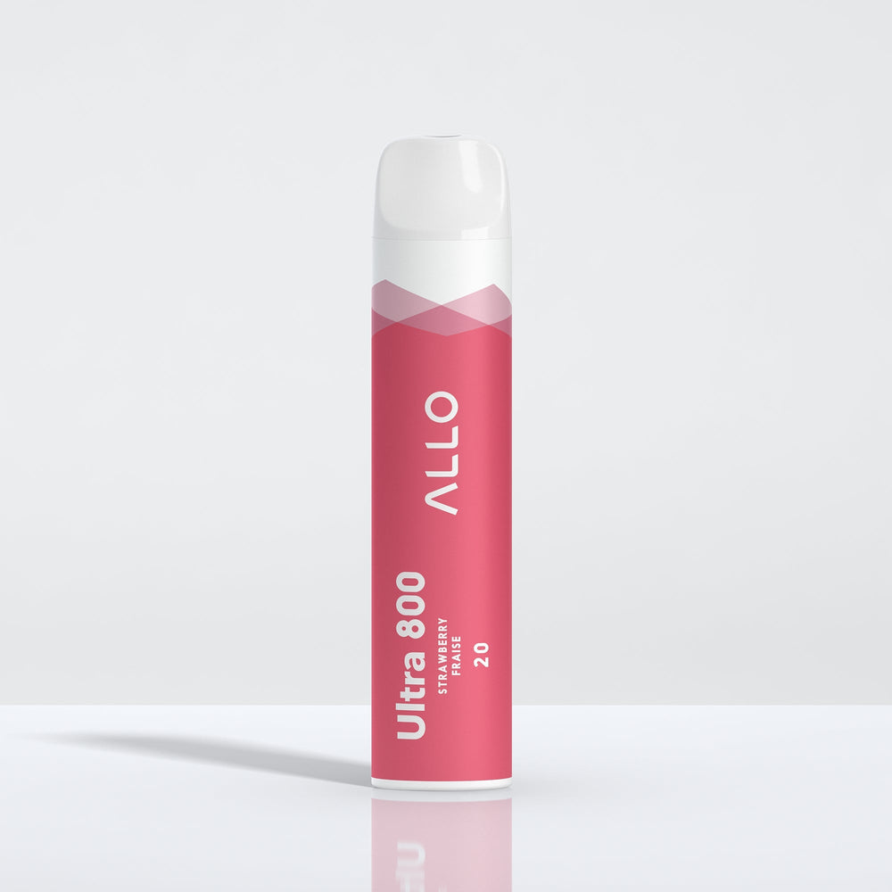 Allo 800 Fraise 20 mg/ml jetable 