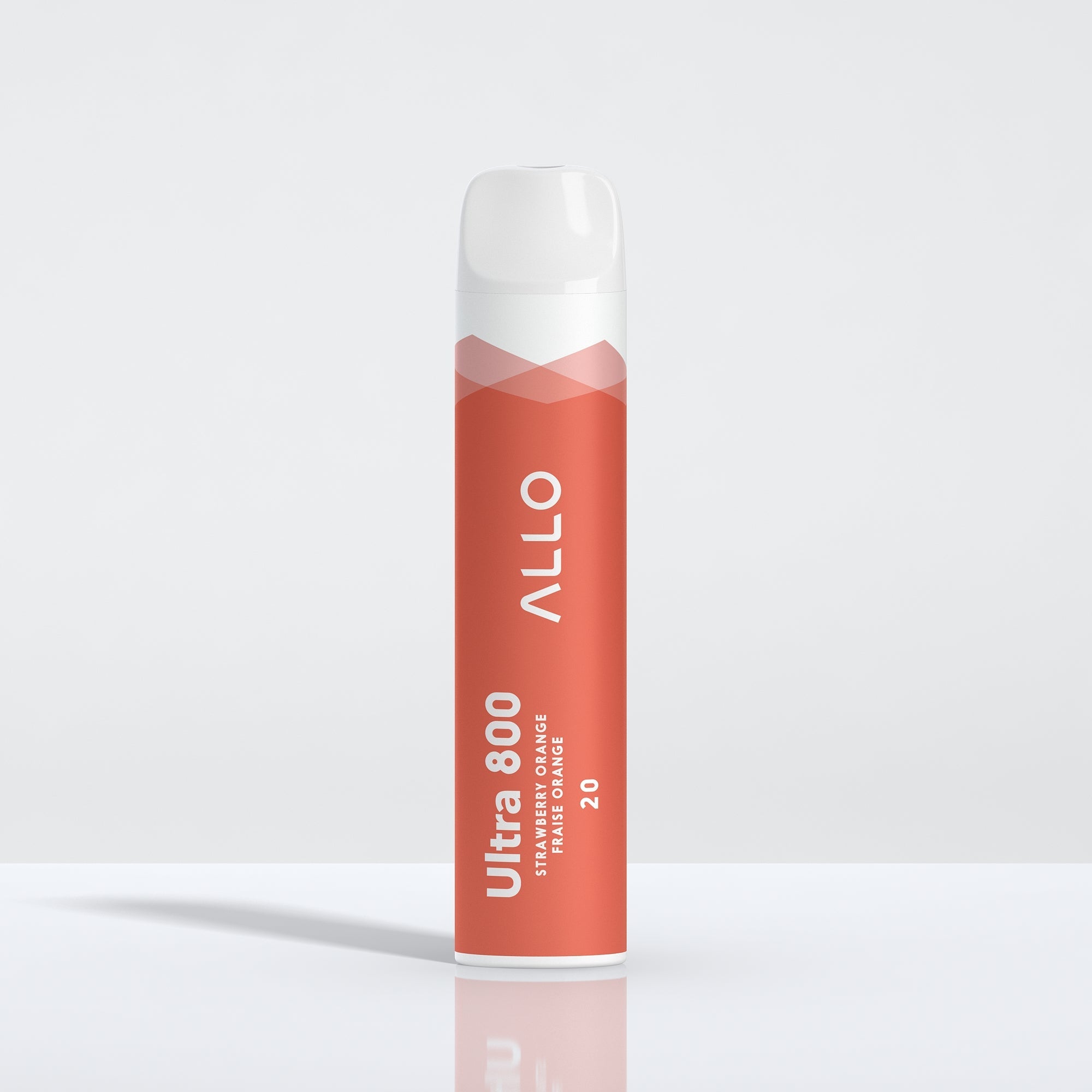 Allo ultra 800 Fraise Orange 20 mg/ml jetable