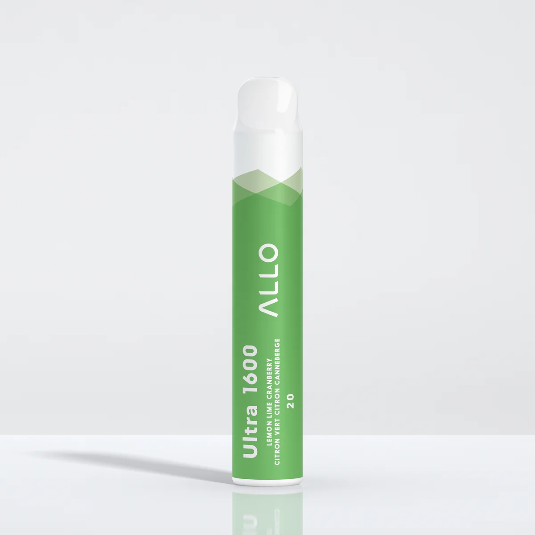 Allo 1600 Lemon Lime Cranberry 20mg/ml disposable