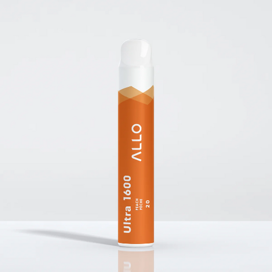 Allo 1600 Peach 20mg/ml disposable