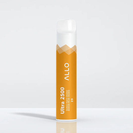 Allo 2500 Mangue Pêche Orange 20 mg/ml jetable (provincial)