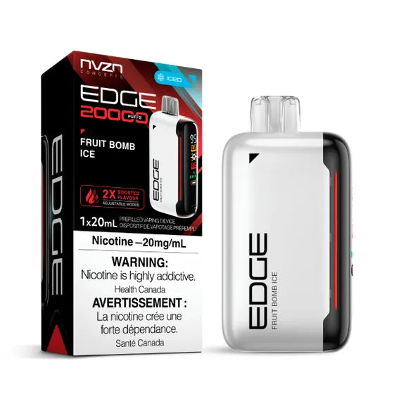 Edge NVZN 20k - Glace aux fruits en bombe 20 mg/ml jetable (provincial)