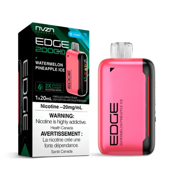 Edge NVZN 20k - Glace à l'ananas et à la pastèque 20 mg/ml jetable