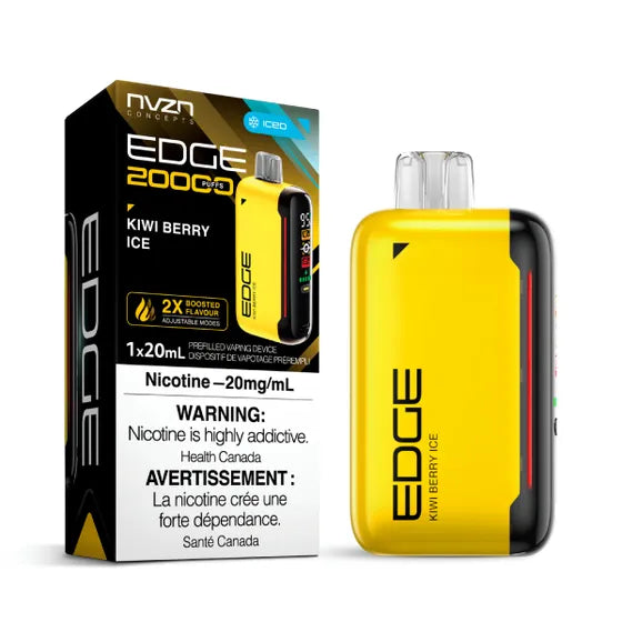 Edge NVZN 20k - Kiwi Berry Ice 20 mg/ml jetable (provincial)