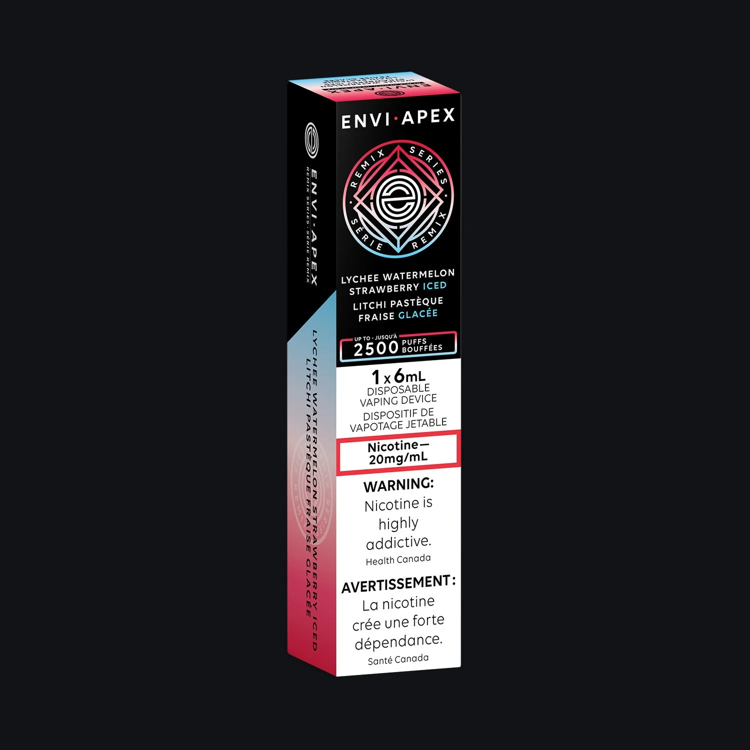 Envi Apex Lychee Watermelon Strawberry Iced 20mg/ml disposable