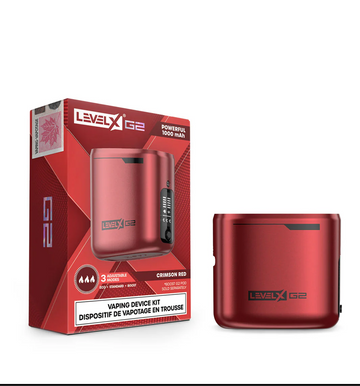 Level X G2 Base 1000 Device Kit -Crimson red