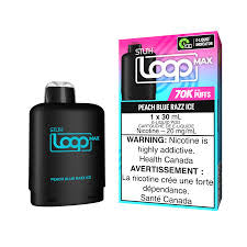 Stlth loop pod Max 70k Peach Blue Razz Ice 20mg/ml (Provincial)