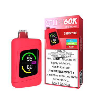 Stlth 60K Cherry Ice 20mg/mL Disposable (Provincial)