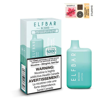 Elfbar BC5000 Cotton/ Fluff 20mg/ml disposable (Provincial)