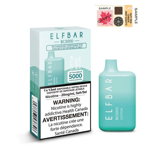 Coton jetable Elfbar BC5000 20 mg/ml