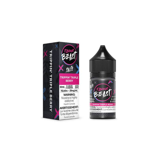 Saveur bête E liquide trippin triple baie glacée 20mg/30ml (Provincial)