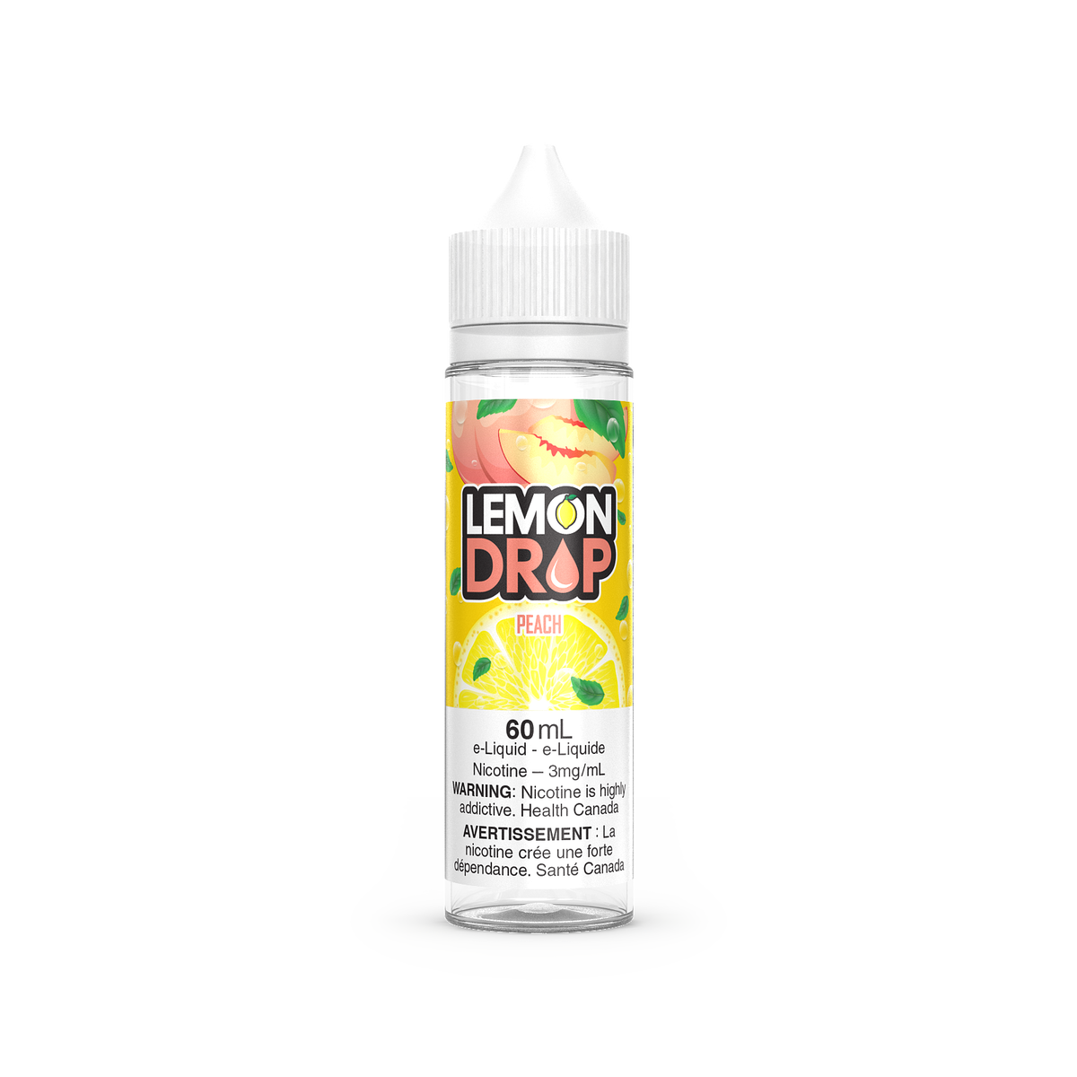 Lemon drop E liquid Peach 12mg/60ml (Provincial)