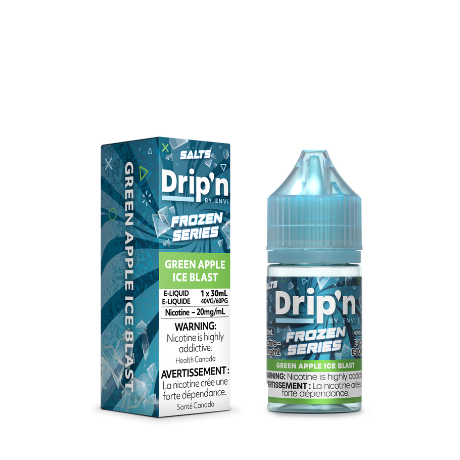 Drip’n E liquid Green Apple Ice Blast 20mg/30ml (Provincial)