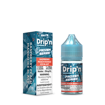 Drip’n E liquid Raspberry Peach Mango Ice Blast 20mg/30ml (Provincial)