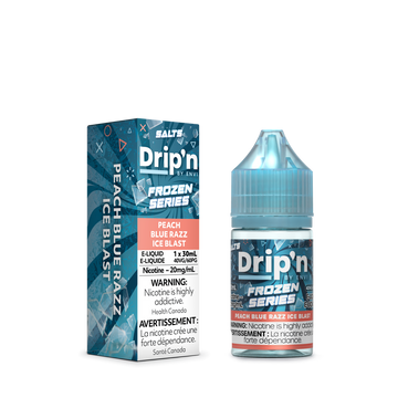 Drip’n E liquid Peach Blue Razz Ice Blast 20mg/30ml (Provincial)