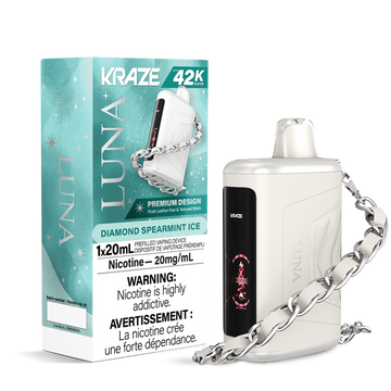 Kraze Luna Diamond Spearmint Ice 42k 20mg/ml disposable (Provincial)